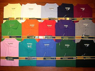 SCHOOL UNIFORM POLO SHIRT NEW NWT PICK SIZE & COLOR FREE SHIP USA WITH $50 ORDER